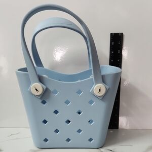 Stylish Blue Tote Bag